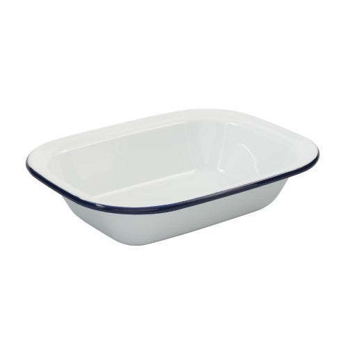 Enamel Rectangular Pie Dish - BAKEMASTER (28 x 20.5 x 6.5cm)