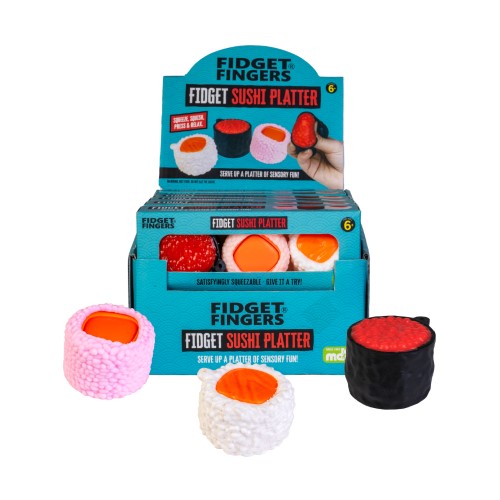 Fidget Toy - Sushi Platter (Set of 12 Assorted)