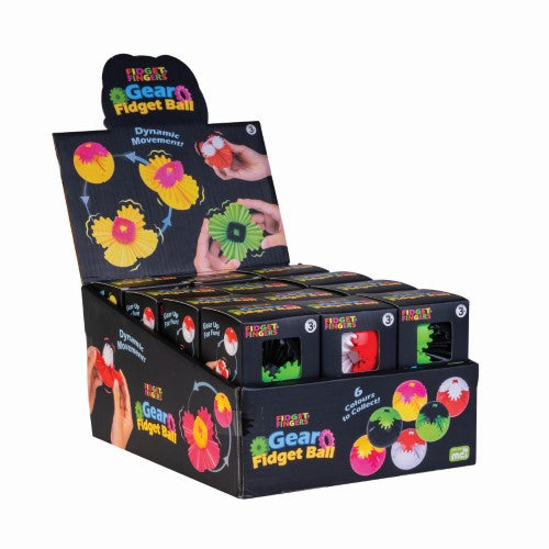 Gear Fidget Ball (Set of 24 Assorted)