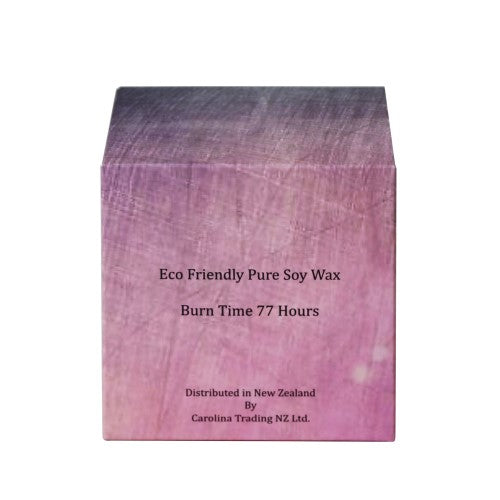 Infused Soy Candle - Amethyst & Rose Quartz (Shore Breeze & Sage)