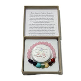 Chakra Bracelet - Tumblestones Rose Quartz