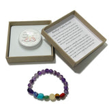 Chakra Bracelet - Tumblestones Amethyst