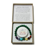 Chakra Bracelet - Tumblestones Malachite