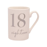 Milestones Ceramic Mug - 18 (11oz)