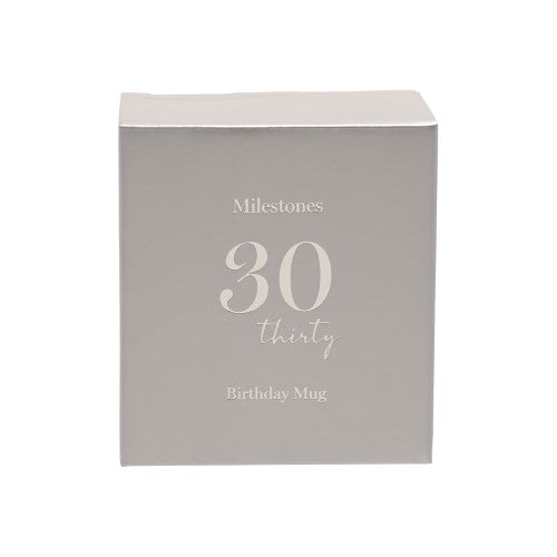 Milestones Ceramic Mug - 30 (11oz)
