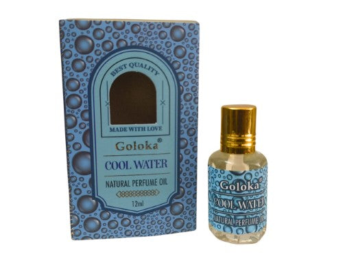 Natural Perfume Oil -  Goloka Cool Water (12ml)