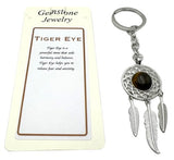 Keyring - Dreamcatcher Tiger Eye (Set of 6)