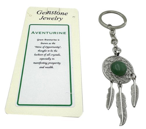 Keyring - Dreamcatcher Aventurine (Set of 6)