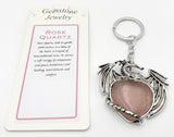 Keyring - Flying Dragon Rose Quartz (Set of 6)