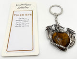 Keyring - Flying Dragon Tiger Eye (Set of 6)