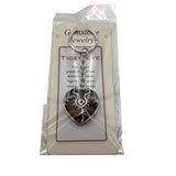Keyring - Mystical Dragon Heart Tiger Eye (Set of 6)