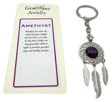 Keyring - Dreamcatcher Amethyst (Set of 6)