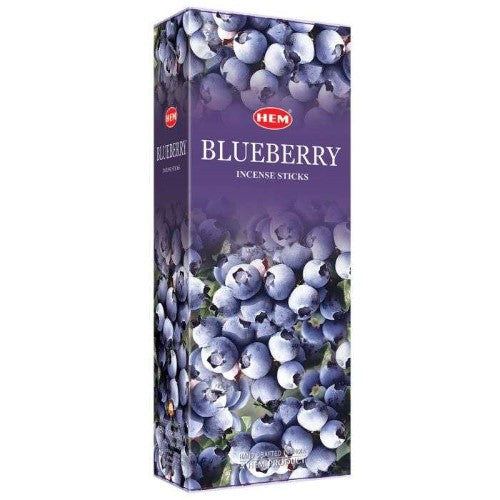 Incense - HEM Blueberry Hexa (Box of 6)