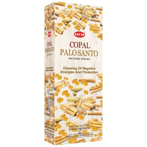 Incense - HEM Copal Palo Santo Hexa (Carton of 6)
