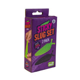Sensory Toy - 2 Pieces Sticky Slug Box Set (Set of 3)