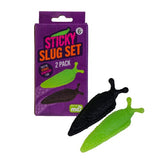 Sensory Toy - 2 Pieces Sticky Slug Box Set (Set of 3)