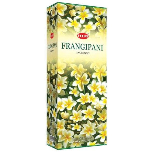 Incense - HEM Frangipani Hexa (Box of 6)