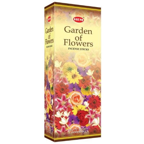 Incense - HEM Garden of Flowers Hexa (Box of 6)
