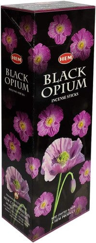 Incense - HEM Black Opium Hexa (Box of 6)