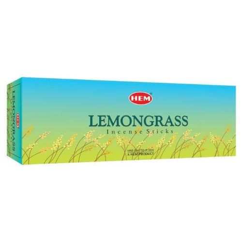 Incense - HEM Lemongrass Hexa (Box of 6)