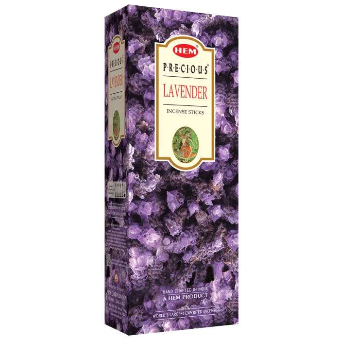 Incense - HEM Precious Lavender Hexa (Box of 6)