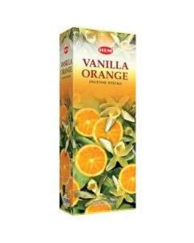 Incense - HEM Vanilla Orange Hexa (Box of 6)