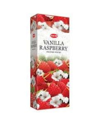 Incense - HEM Vanilla Raspberry Hexa (Box of 6)