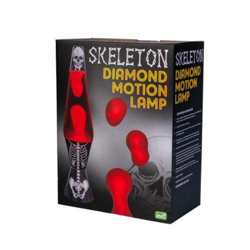 Diamond Motion Lamp - Skeleton (9.2 x 9.2 x 36cm)