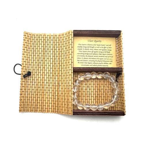 Bracelet - Clear Quartz (10mm)