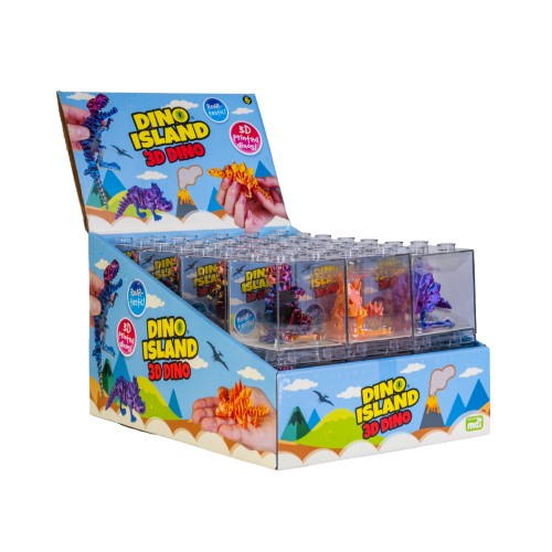 3D Dino (Carton of 24 Assorted)