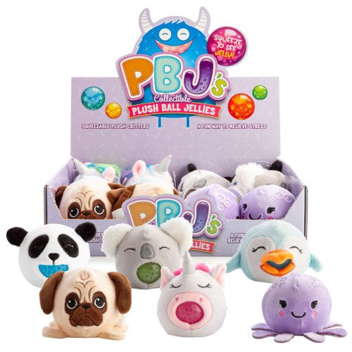 Plush Ball - Jellies (Set of 12 Assorted)