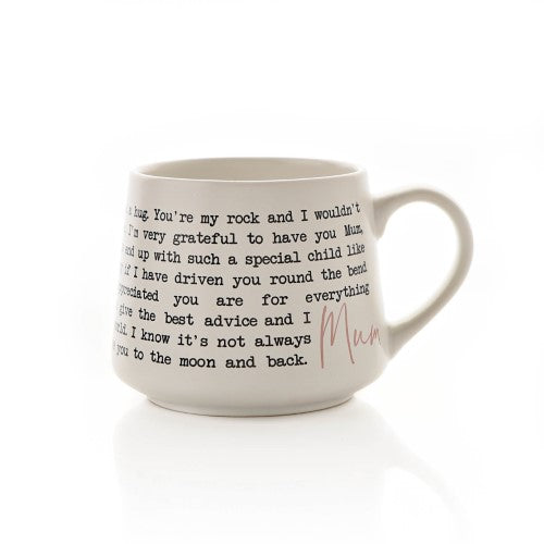 Stoneware Mug - Moments Mum (Set of 3)