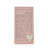 Standing Plaque - Moments Daughter (20.6cm)