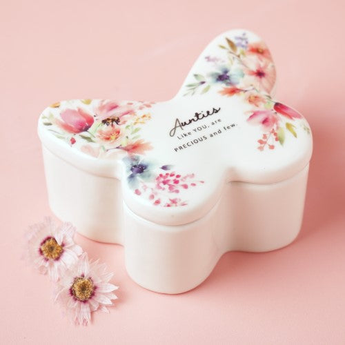 Trinket Box - The Cottage Garden Aunties Like You (8.5cm)