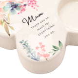 Tealight Holder - The Cottage Garden Butterfly Mum (13cm)