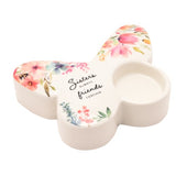 Tealight Holder - The Cottage Garden Butterfly Sisters (13cm)