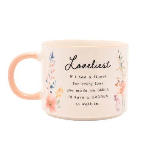 Mug - The Cottage Garden Peach Loveliest (Set of 2)