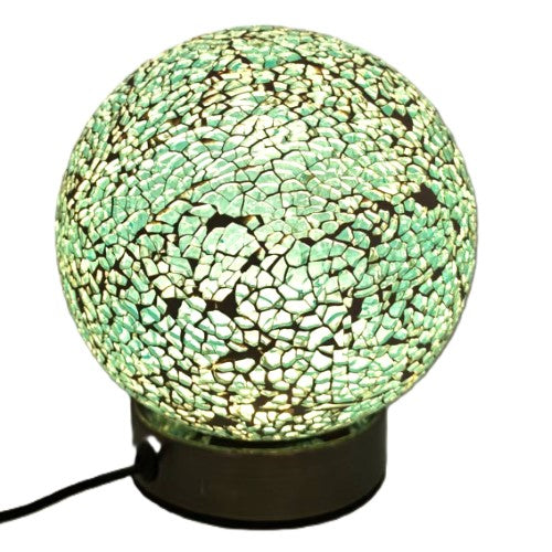 Turkish Mosaic Globe USB LED Lamp (Green)