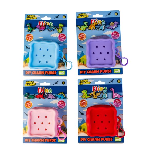 Dino Purse DIY Charm (Set of 12 Assorted)