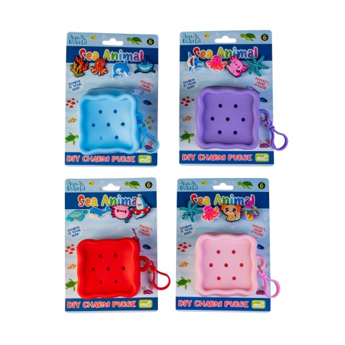 Sea Animal Purse DIY Charm (Set of 12 Assorted)