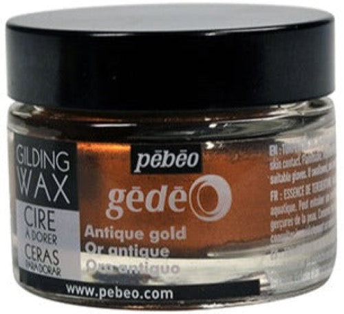 Pebeo Gedeo Gilding Wax 30ml ANTIQUE GOLD