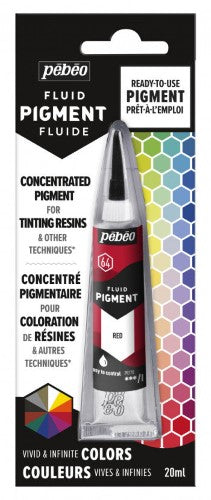 Pebeo Fluid Pigments 20ml ROUGE