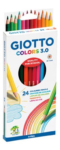 Giotto Colors 3.0 Colouring Pencils PKT 24