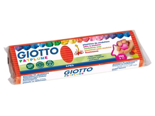 Giotto Patplume Extra Soft 350g Modelling Clay RED