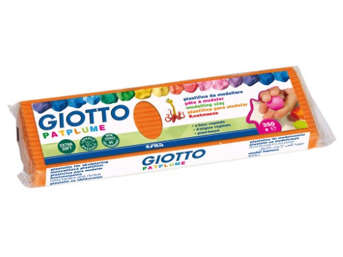 Giotto Patplume Extra Soft 350g Modelling Clay ORANGE
