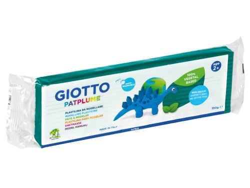Giotto Patplume Extra Soft 350g Modelling Clay EMERALD GREEN