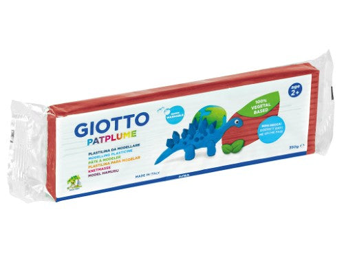 Giotto Patplume Extra Soft 350g Modelling Clay TERRACOTTA
