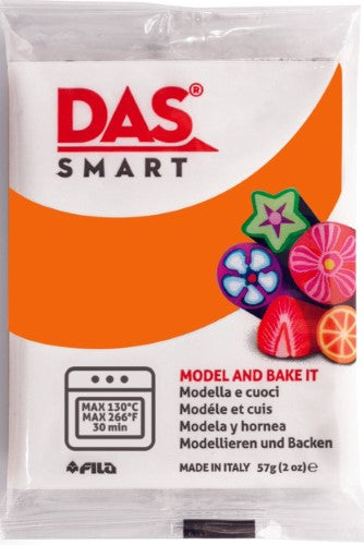 DAS Smart Polymer Clay 57g ORANGE