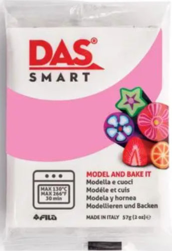 DAS Smart Polymer Clay 57g ROSE
