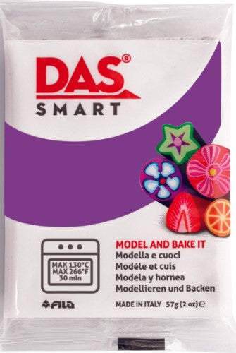 DAS Smart Polymer Clay 57g PURPLE